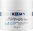      Enough Soft Milky Moisture Cleansing & Massage Cream 3 in 1 - SKINSOFT