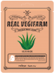        Fortheskin Super Food Real Vegifarm Double Shot Mask-Aloe - SKINSOFT