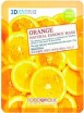       FoodaHolic Orange Natural Essence 3D Mask - SKINSOFT