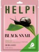         Bergamo Help Mask Pack Black Snail - SKINSOFT