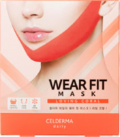        Celderma Daily Wear Fit Mask Loving Coral - SKINSOFT