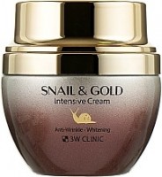       3W Clinic Gold & Snail Intensive Care Cream  - SKINSOFT