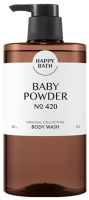      Happy Bath Original Collection Body Wash Baby Powder 420 - SKINSOFT