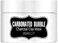      Urban Dollkiss Urban City Carbonated Bubble Charcoal Clay Mask  - SKINSOFT