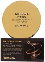      24-     Farm Stay 24K Gold & Peptide Solution Ampoule Eye Patch - SKINSOFT