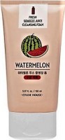         Etude House Fresh Squeeze Juice Cleansing Foam Watermelon  - SKINSOFT