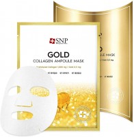       SNP Gold Collagen Ampoule Mask - SKINSOFT