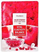             Deoproce Color Synergy Effect Sheet Mask Red - SKINSOFT