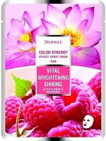         Deoproce Color Synergy Effect Sheet Mask Pink - SKINSOFT