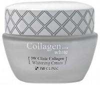       3W Clinic Collagen Whitening Cream - SKINSOFT