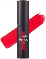    Etude House Colorful Tattoo Tint #RD304 Instant Love - SKINSOFT