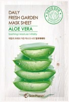   Mijin Skin Planet Daily Fresh Garden Mask Sheet Aloe Vera - SKINSOFT