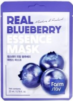      Farm Stay Real Blueberry Essence Mask - SKINSOFT