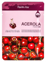        Farm Stay Visible Difference Acerola Mask Sheet  - SKINSOFT