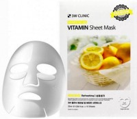     3W Clinic Essential Up Vitamin Sheet Mask - SKINSOFT