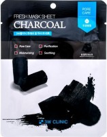      3W Clinic Fresh Charcoal Mask Sheet - SKINSOFT