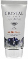     3W Clinic Crystal White Milky Sun Cream SPF 50+ PA+++  - SKINSOFT