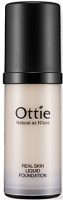     Ottie Real Skin Liquid Foundation 01  - SKINSOFT