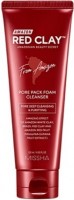  -   Missha Amazon Red Clay Pore Pack Foam Cleanser - SKINSOFT