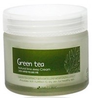      3W Clinic Green Tea Natural Time Sleep Cream - SKINSOFT