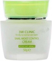         3W Clinic Snail Moist Control Cream - SKINSOFT