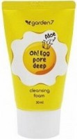        Garden 7 Oh! Egg Pore Deep Aloe Cleansing Foam - SKINSOFT