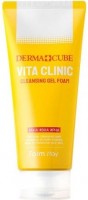  -   Farm Stay Dermacube Vita Clinic Cleansing Gel Foam - SKINSOFT