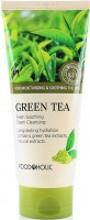         FoodaHolic Green Tea Fresh Soothing Foam Cleansing - SKINSOFT